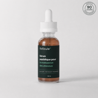 Sérum peptidique pour la repousse des cheveux